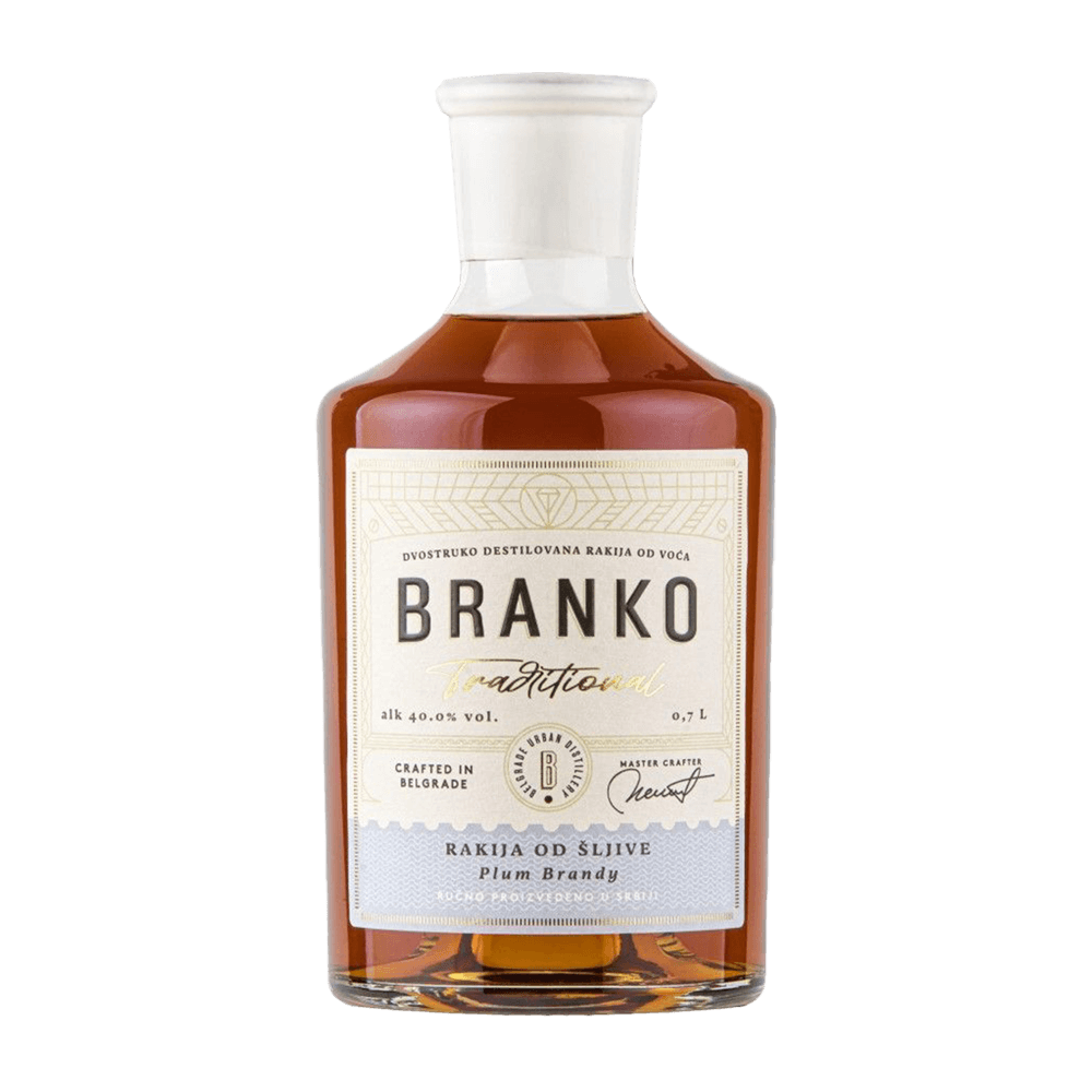 Branko Traditional Plum Rakia 0.7