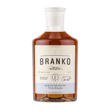 Branko Traditional Plum Rakia 0.7