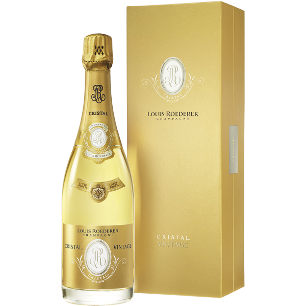 Louis Roederer Cristal Brut Vintage 2014 with box, Louis Roederer 0.75