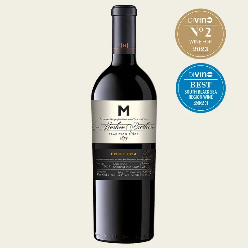Enoteca Каберне Совиньон 2017, Братя Минкови 0.75