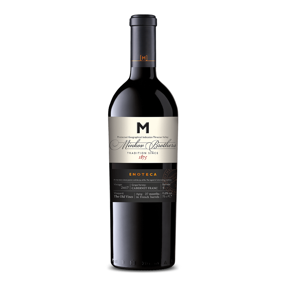 Enoteca Каберне Фран, Братя Минкови 0,75