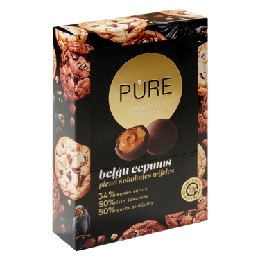 Pure Truffles with Belgian Biscuit Filling, 148 g