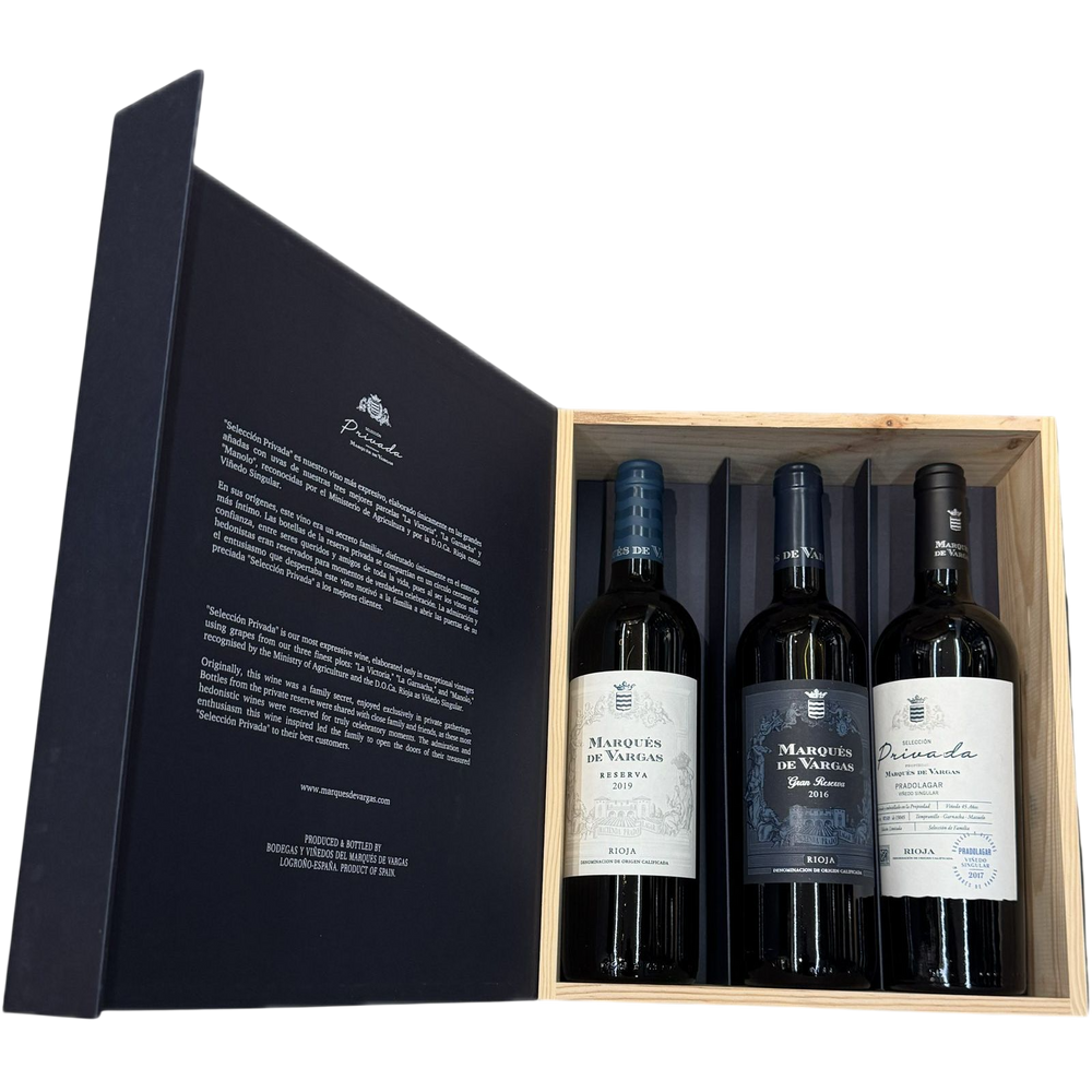 Marques de Vargas Gift box, 3x0,75