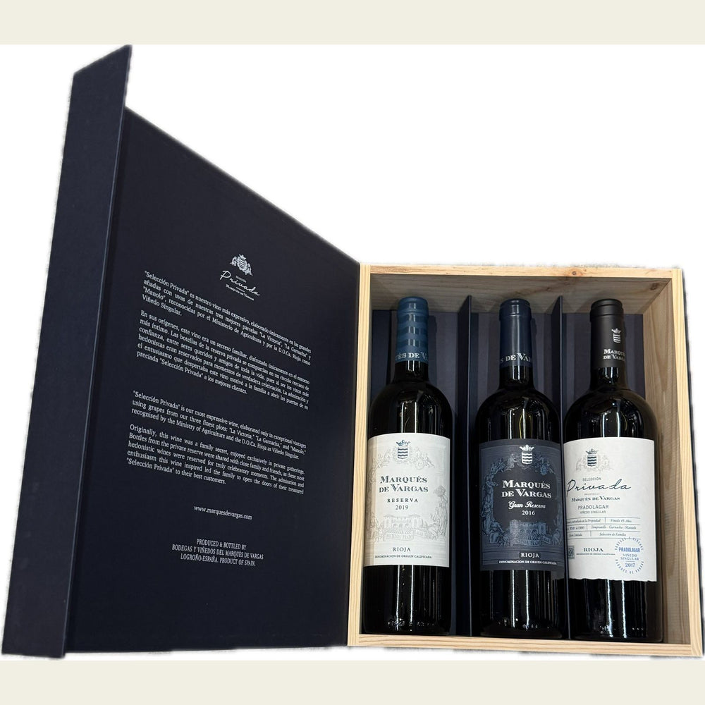 Marques de Vargas Gift Box, 3x0.75